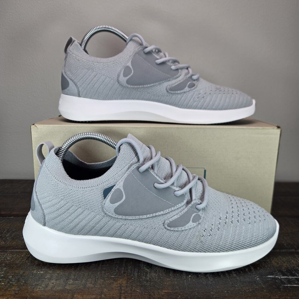 Vessi Everyday Move Lace Up Mens Size 8 Waterproof Shoes Sneakers Titanium Grey